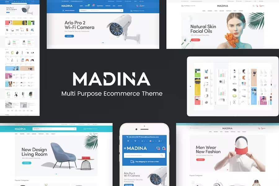 MADINA – RESPONSIVE OPENCART THEME